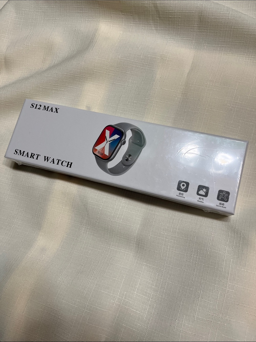 S12 Max Smart Watch - black